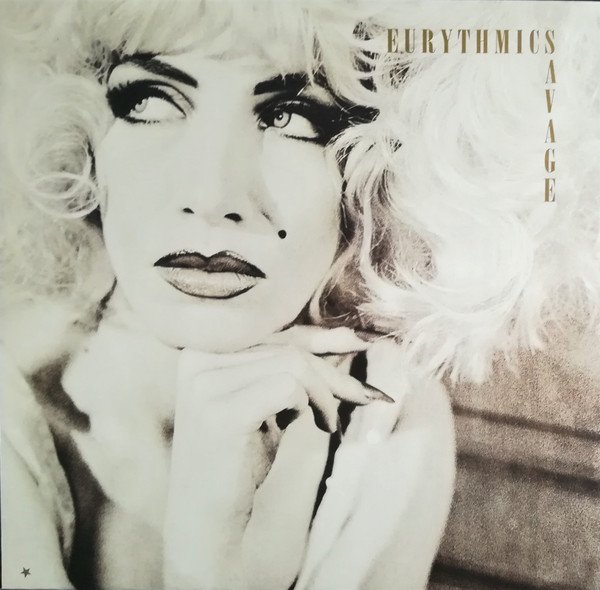 Eurythmics - Savage - Disco vinilo LP Technopop Rock Electronica - Usado