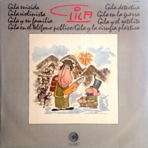 Gila - Gila (Suicida, detective, violinista, en la guerra..) - Disco Vinilo LP Chistes - 1975 Usado