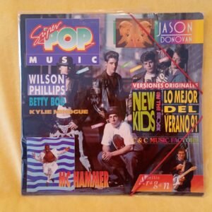 Disco de vinilo LP Promocional Super Pop con Gomas de Carpeta - Vinilos frikis de colección