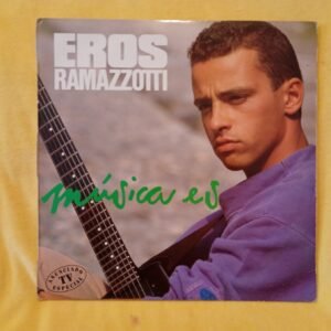 EROS RAMAZZOTTI - Música es - Disco Vinilo LP - Usado