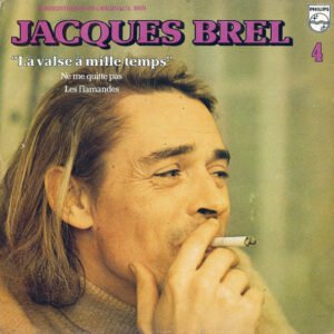 Jacques Brel – 4 – La Valse À Mille Temps – Disco vinilo lp Canción Francesa