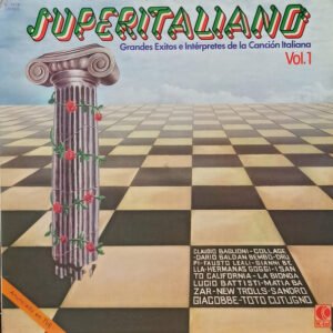 Superitaliano Vol. 1 - Grandes exitos de la canción italiana - Disco Vinilo LP Varios Artistas Italianos