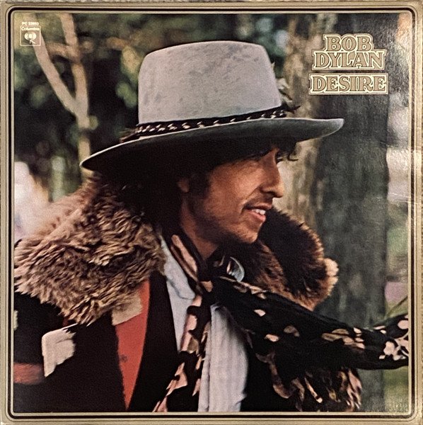 BOB DYLAN - DESIRE - Disco vinilo LP - Usado