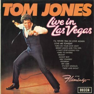 Tom Jones - Live in las Vegas - Disco LP vinilo - Usado